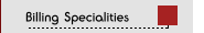 Billing Specialities